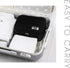 OrgaWise Electronics Organizer, Travel Cable Organizer Bag, Three-Layer for iPad Mini, Kindle, Hard Drives, Cables,
