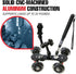 Vidpro SK-22 Professional Skater Dolly, Rolling Slider for DSLR Cameras & Camcorders, 25 Lbs Capacity