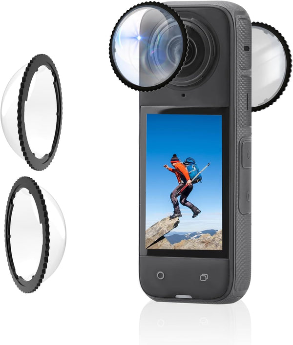 X4 Premium Lens Guard for Insta360 X4, High Transparency Tempered Glass Lens