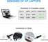 VHBW CAR Charger Replacement for HP Laptop 90W Compatible with HP Spectre Pavilion Envy EliteBook X360