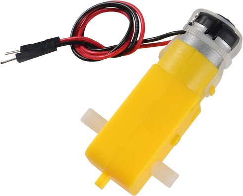 4PCS 3V-6V Dorhea DC Electric Gear TT Motor DC Prewired Gear Motor Dual Shaft Intelligent Car Chassis for DIY Smart Car