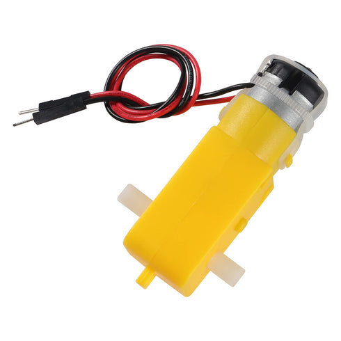 6PCS 3V-6V TT Motor DC Electric Gear Motor DC Prewired Gear Motor Dual Shaft Intelligent Car Chassis for DIY Smart Car