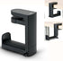 KIWIFOTOS Headphone Stand Holder Under Desk, PC Gaming Headset Hook with 360 Adjustable Rotating Arm Clamp & Cable Clip