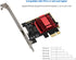 2.5GBase-T PCIe Network Adapter RTL8125B 2500/1000/100Mbps PCI Express Gigabit Ethernet Card RJ45 LAN Controller Support PXE for Windows/Linux/MAC with Low Profile by ULANSeN