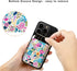 Slim Leather Magnetic Phone Wallet for iPhone 15/14/13/12 Mini/Plus/Pro/Pro Max, Stick on Credit Card Holder, Fit 3