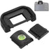Akozon 760D, 650D, 500D Set EF Digital Camera Viewfinder Eye Cup for - Camera Accessory (Black)