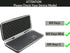 khanka Hard Travel Case for Logitech MX Keys S/MX Keys Mini/MX Keys Advanced Wireless Keyboard (Case Only)
