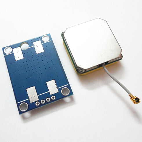 HiLetgo GY-NEO6MV2 NEO-6M 3V-5V 2.5 GPS Flight Controller Module with Super Strong Ceramic Antenna for Arduino EEPROM
