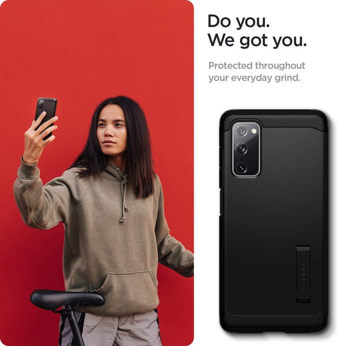 Spigen Tough Armor Case Designed for Galaxy S20 FE (2020) - Black