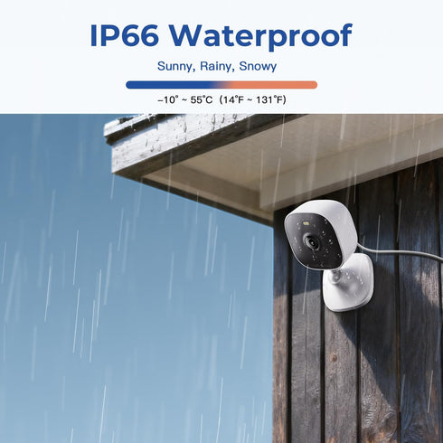 VSMAHOME 4MP 2.4g/5g 2PCS Indoor Cameras for Home Security Outdoor, Home Security Camera System, Camera