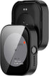 Case for CMF Watch Pro, PC Protective Cover with Tempered Glass Film for Smartwatch Accessories (Black)