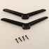 FVDPWYE 2X 22.5cmx5.5cmx2cm TV Base Stand Table Top TV Legs