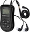 ZHIWHIS Mini Portable FM Radio, Stereo LCD Digital Display Pocket Walkmen Receiver with Earphone, AAA Battery Operated
