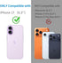 Dengduoduo 3 Pack 17, 9H Camera Lens Protector for iPhone Tempered Glass, Ultra HD, Hardness, Anti-Scratch, Case