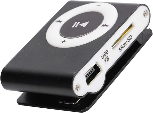 Restokki Mp3 Ultimate Music Companion: Player with Clip-On Design, Earphones, and USB Cable - Your Perfect Workout