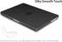 UESWILL Compatible with 2024 2023 2022 2021 MacBook Pro 16 inch Case with M4 M3 M2 M1 Pro Max chip & Touch ID, Black