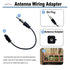 16Pin 2015-2018 2014-2019 2018-2019, 16Pin ISO Aftermarket Radio Harness Adapter Compatible with Chrysler Dodge Jeep