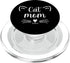 Cat Mom Funny Owner Graphic, PopSockets MagSafe PopGrip for iPhone