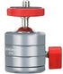 DMIDITIR Mini Spherical Ball Head Q18, 360 Panoramic Gimbal, Aluminum Construction, 1/4" Interface,