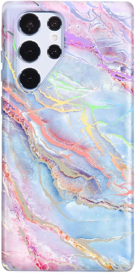 VELVET CAVIAR Compatible with Samsung Galaxy S22 Ultra Case, 8ft Drop Tested, Cute Protective Phone Case - Holographic