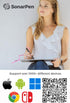 Pressure Sensitive Smart Stylus Pen with Palm Rejection, Battery-Less, Compatible with iPad/iPhone/Android