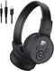 F4 Rechargeable Portable FM Radio Headphones, Best Reception FM Headset Radio Receiver for Daily Use