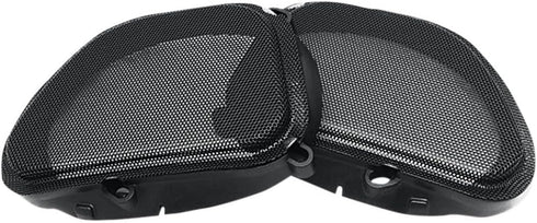 Hogtunes 57 MESH Front Speaker Grills (2 Pack), Fits 1998-2013 Harley-Davidson Road Glide Models