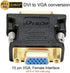DTECH DVI to VGA Adapter, DVI-D Male to VGA Female Converter 1080P Video Connector