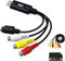 Kkf USB 2.0 Video Capture Card for Streaming VHS to Digital Converter, with