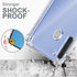 Samsung Galaxy A21 Phone Case (Clear) - With Screen Protector, Shockproof Slim Clear Color Soft TPU Protection