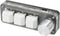 Cuifati Mini 3 Key Keypad with Knob, One Handed Macro Mechanical Keyboard, 3 Fully Programmable Keys for Macos, Vista