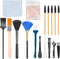 Cell Phone Cleaning Kit - 116 Pcs Speaker Cleaner for iPhone & Android Phones, Charging Port Cleaning Tool, Electronic