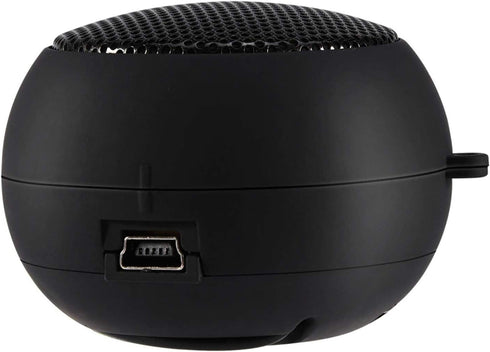 ciciglow 3.5mm MP3, MP4, MP5, 2.0 2.0 1.5in Travel Speaker, Mini Portable Audio Jack Speaker with USB Charging Cable