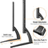 ELIVED 27 55 inch 88 lbs, 800x400mm, YD1014 Universal Table Top TV Stand for Most to LCD LED Plasma Flat Screen TVs, TV