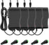 JOVNO 12V 1A Power Supply 5pcs, 100-240V AC to DC Adapter for LED Light Strips, CCTV, Routers, Speakers