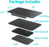 MOUNT PRO Monitor Mount Reinforcement for Thin Desk and Other Fragile Table Tops, Steel Bracket Plate Fits Monitor Arm