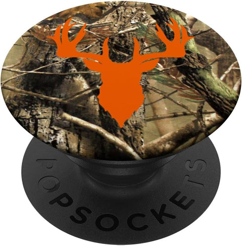 Deer Buck Hunting Camouflage PopSockets Standard PopGrip for Men and Women