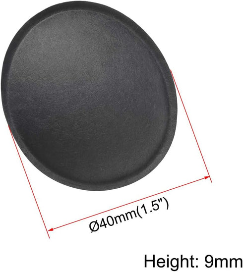 uxcell Speaker Dust Cap 40mm/1.5" Diameter, Subwoofer Paper Dome Coil Cover Caps, 2 Pcs