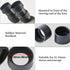 AUNMAS 2PCS Eyepiece Cover, Binocular Eye Cups Replacement Guard Soft Rubber 36mm Diameter for Stereo Microscope