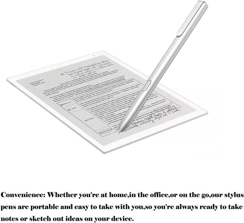 2 Pack Stylus Pen for Remarkable 2, Replacement Pen for Remarkable 1, EMR Stylus with Palm Rejection, 4096 Pressure