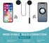 Motorcycle Bluetooth 5.2 Headphones Universal Helmet Audio System with Music and Voice Microphone