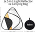 Selens 5-in-1 (32 Inch) Triangle Reflector with Handle for Photography Photo Studio Outdoor Lighting