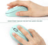 seenda Wireless Mouse, Mint Green, 2.4G Noiseless Mouse with USB Receiver for PC, Tablet, Laptop