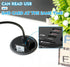 Grommet Desk-Fit USB 3.0 Hub, 2 Port Type-A and 1 Port Type-C with SD/TF Card Reader, Includes Power Adapter