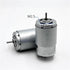 ILQMEHV 1pc RS-395-2656 395 2.3mm 12V 14.4V 18V 24V 13500RPM 28mm Micro Motor Dual Shaft Mini Electric Motor DIY