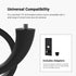 Holicfun Flexible Twist Mount, Black for Indoor and Outdoor Security Cameras, Universally Compatible with Ring, Blink,