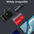 Yicunxin 2 Pack 128GB C10 A1 (128, Memory Card with Adapter, High Speed TF Card, UHS-I Memory TF Card for Tablet/Mobile