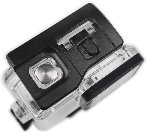 FitStill Double Lock Waterproof Housing for GoPro Hero 2018/7/6/5 Black, Protective 45m Underwater Dive Case