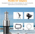 K&F CONCEPT 6.5ft/2M 1/4" Light Stand for Photography, Portable Extendable Photo Video Tripod Stand, Lighting Tripod