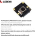 LEEKWI IMX519 5, 4, 2W, 16MP Autofocus Raspberry Pi Camera for Pi Zero PDAF&CDAF High Resolution Camera Module